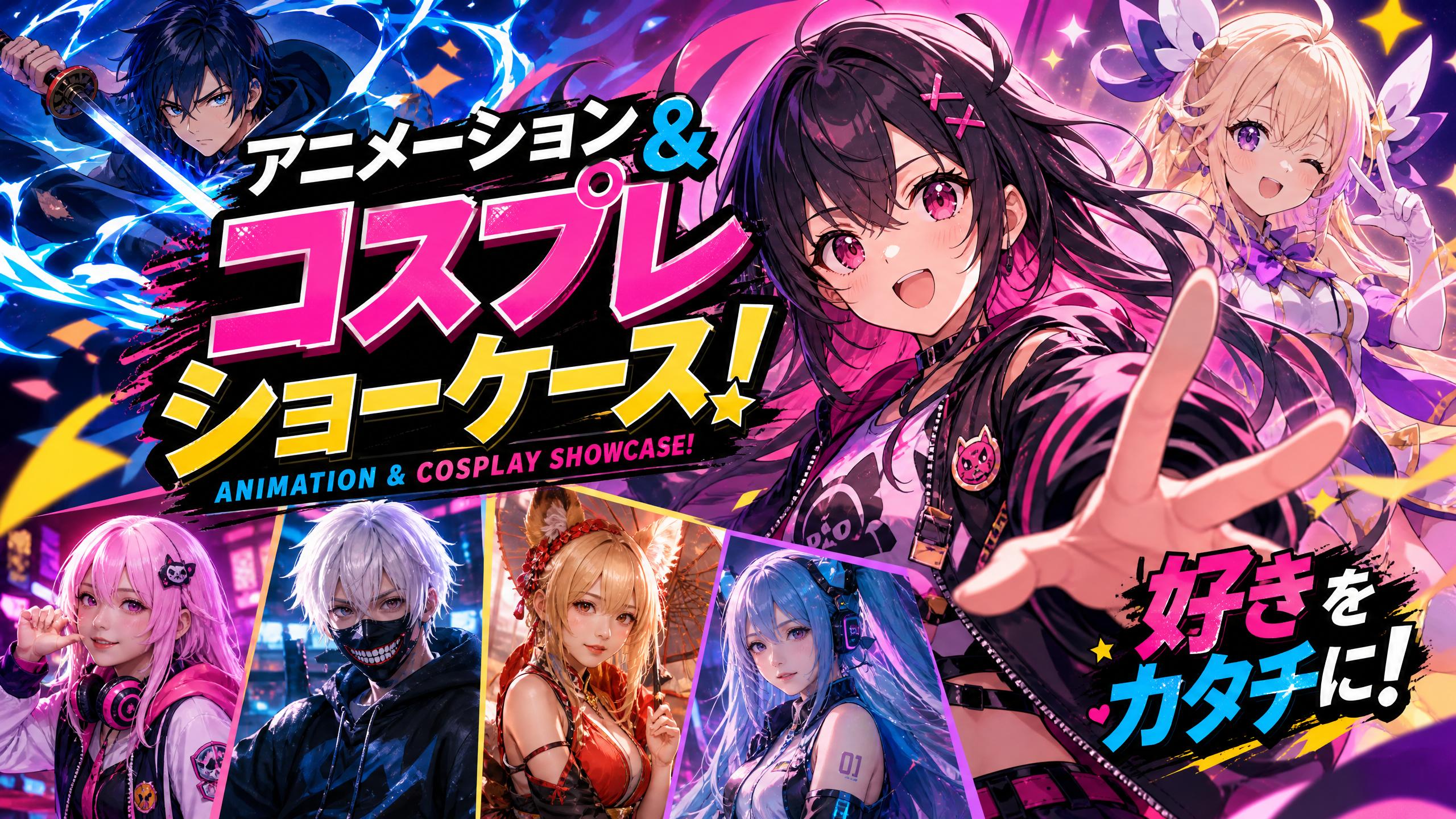 推特动漫cosplay视频展示